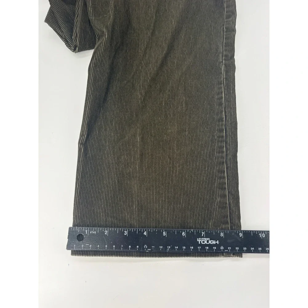 Orvis Corduroy‎ Pants Mens 40 Trousers Brown Cotton Flat Front Straight Leg
